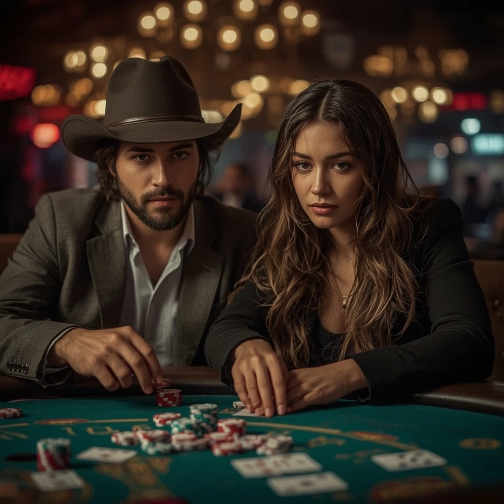 foto di due giocatori di poker WINKBET CASINO
